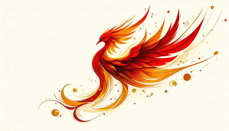 Phoenityra Phoenix logo representing custom prints and modern design